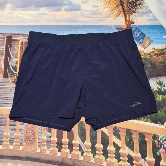 Brooks Sherpa 5" Blue Running Shorts Size XXL‎ NWT - Picture 1 of 4